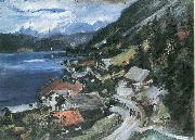 Walchensee, Serpentine Lovis Corinth